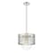 Z-Lite Kipton 1 Light Pendant, Polished Nickel & Clear 3037P11-PN - alternate 1